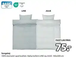 JYSK Sengetøj, DKK 75 tilbud