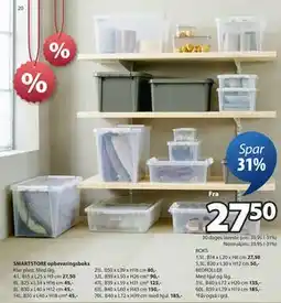 JYSK SMARTSTORE opbevaringsboks tilbud