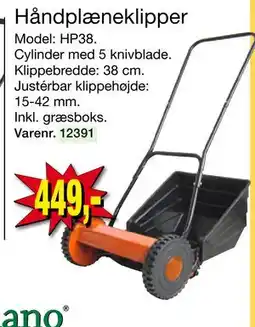 Harald Nyborg Håndplæneklipper, DKK 449 tilbud