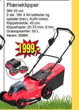 Harald Nyborg Plæneklipper, DKK 1999 tilbud