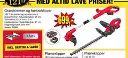 Harald Nyborg Græstrimmer og hækkeklipper, DKK 699 tilbud