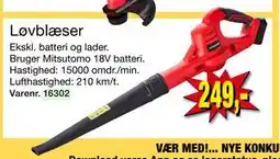 Harald Nyborg Løvblæser, DKK 249 tilbud