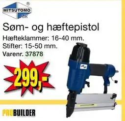 Harald Nyborg Søm- og hæftepistol, DKK 299 tilbud