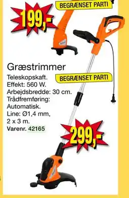 Harald Nyborg Græstrimmer, DKK 299 tilbud
