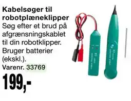 Harald Nyborg Kabelsøger til robotplæneklipper, DKK 199 tilbud