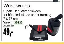 Harald Nyborg Wrist wraps, DKK 49 tilbud