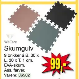Harald Nyborg Skumgulv, DKK 99 tilbud