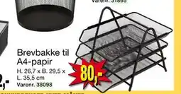 Harald Nyborg Brevbakke til A4-papir, DKK 80 tilbud
