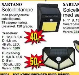 Harald Nyborg Solcellelampe tilbud