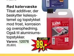Harald Nyborg Kølervæske, DKK 89 tilbud