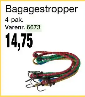 Harald Nyborg Bagagestropper, DKK 14.75 tilbud