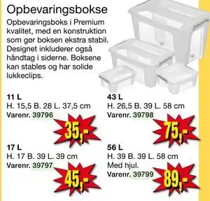 Harald Nyborg Opbevaringsbokse tilbud