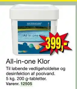 Harald Nyborg All-in-one Klor, DKK 399 tilbud