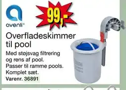 Harald Nyborg Overfladeskimmer til pool, DKK 99 tilbud