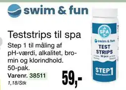 Harald Nyborg Teststrips til spa, DKK 59 tilbud