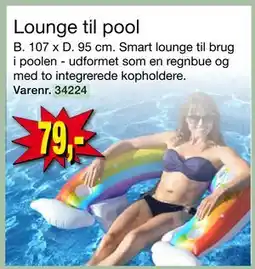 Harald Nyborg Lounge til pool, DKK 79 tilbud