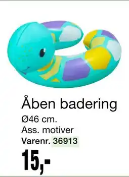 Harald Nyborg Åben badering, DKK 15 tilbud