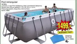 Harald Nyborg Pool rektangulær, DKK 1499 tilbud
