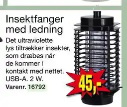 Harald Nyborg Insektfanger med ledning, DKK 45 tilbud