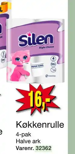 Harald Nyborg Køkkenrulle, DKK 16 tilbud