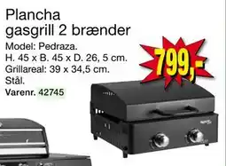 Harald Nyborg Plancha gasgrill 2 brænder, DKK 799 tilbud
