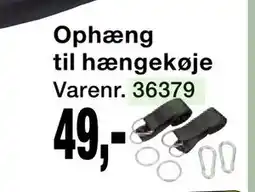 Harald Nyborg Ophæng til hængekøje, DKK 49 tilbud