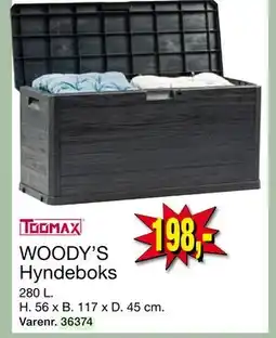 Harald Nyborg WOODY’S Hyndeboks, DKK 198 tilbud