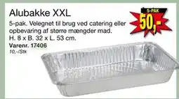 Harald Nyborg Alubakke XXL, DKK 50 tilbud