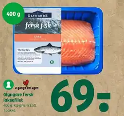 Coop 365 Glyngøre fersk laksefilet tilbud