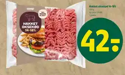 Coop 365 Hakket oksekød 14-18% tilbud