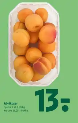 Coop 365 Abrikoser tilbud