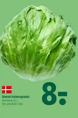 Coop 365 Dansk Icebergsalat tilbud