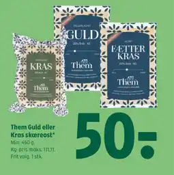Coop 365 Them Guld eller Kras skæreost⭑ tilbud