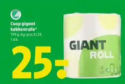 Coop 365 Coop gigant køkkenrulle tilbud