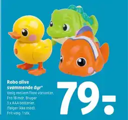 Coop 365 Robo alive svømmende dyr* Vælg mellem flere varianter. tilbud