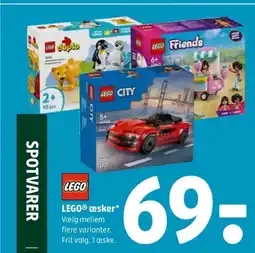 Coop 365 LEGO® cesker* tilbud