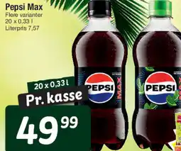 Fakta Tyskland Pepsi Max tilbud