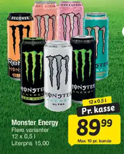 Fakta Tyskland Monster Energy tilbud