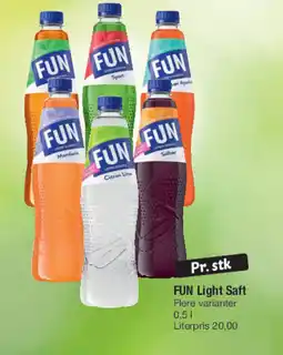 Fakta Tyskland FUN Light Saft Flere varianter tilbud