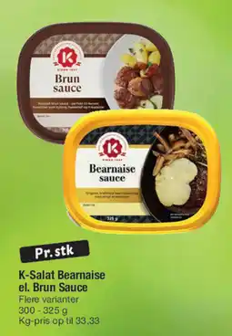 Fakta Tyskland K-Salat Bearnaise el. Brun Sauce tilbud