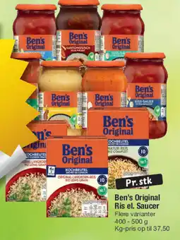 Fakta Tyskland Ben's Original Ris el. Saucer Flere varianter tilbud