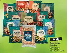 Fakta Tyskland Coop Frosne Kartofler tilbud