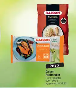 Fakta Tyskland Daloon Forårsruller tilbud