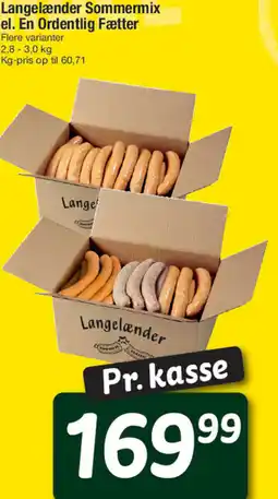 Fakta Tyskland Langelænder Sommermix el. En Ordentlig Fætter tilbud