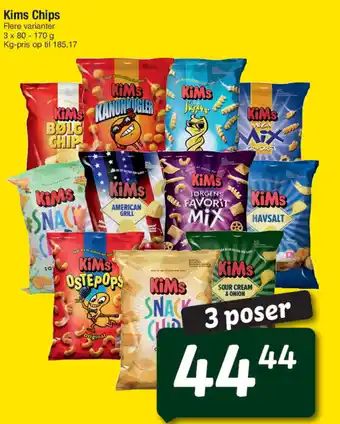 Fakta Tyskland Kims Chips tilbud