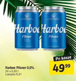 Fakta Tyskland Harboe Pilsner 0,0% tilbud