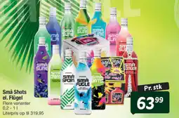 Fakta Tyskland Små Shots el. Flügel tilbud