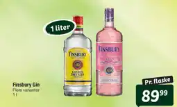 Fakta Tyskland Finsbury Gin tilbud