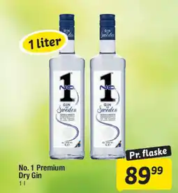 Fakta Tyskland No. 1 Premium Dry Gin tilbud