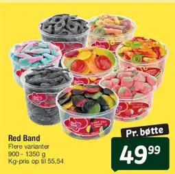 Fakta Tyskland Red Band tilbud